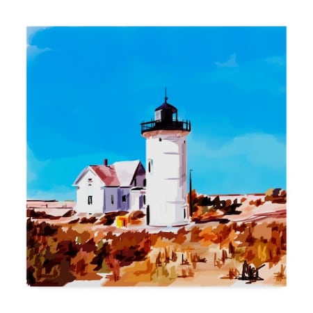 Emily Kalina 'Lighthouse Scene Vii' Canvas Art,24x24